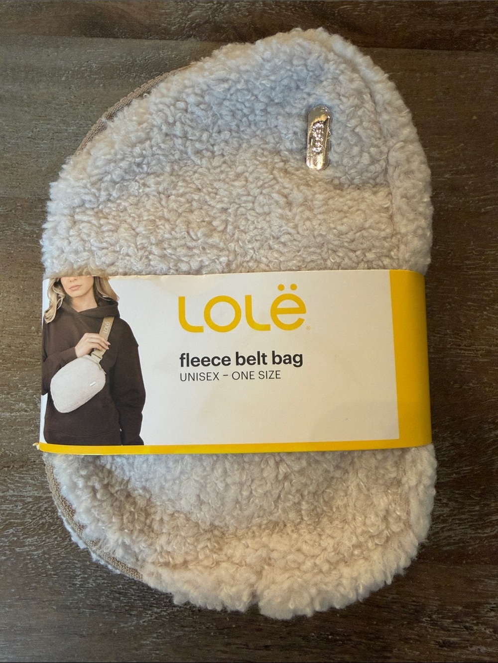 Lole Tan Fleece Belt Bag - Picture 5 of 10